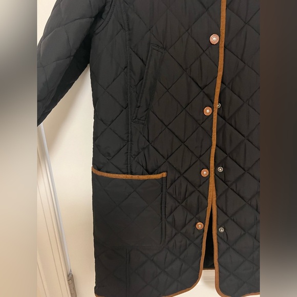 Ralph Lauren Back Long Quilted Jacket - Picture 2 of 4
